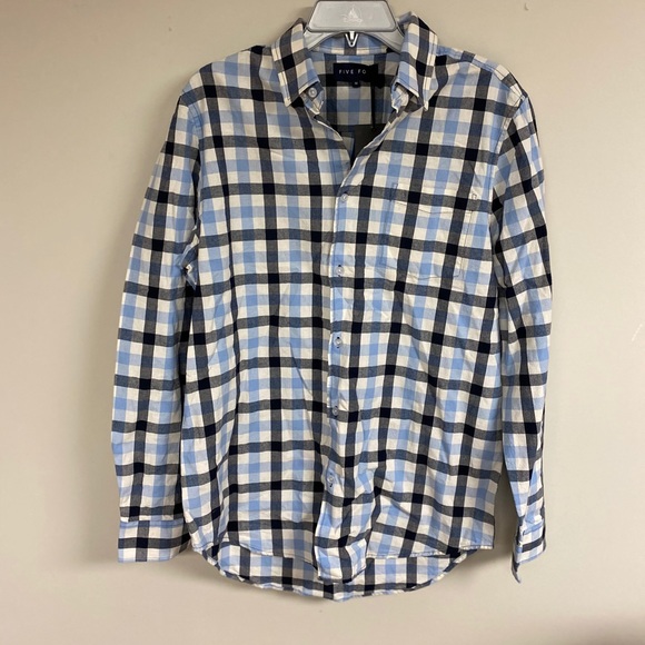 Five Four Other - 🔥🔥Chris Blue Plaid  Shirt